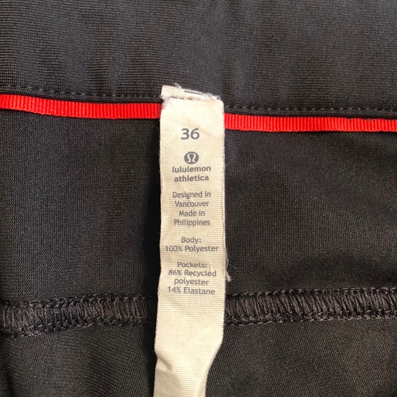 Lululemon ABC pants 36x32 - Picture 2 of 3